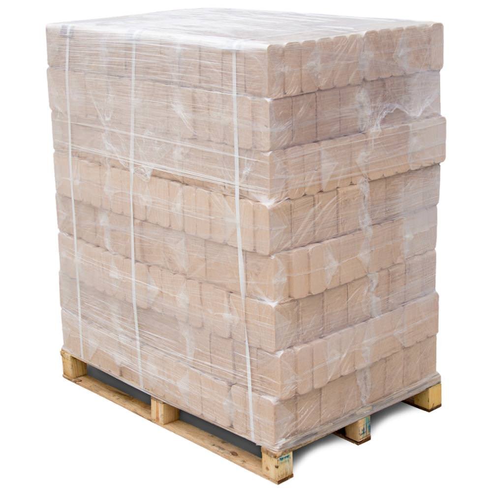 RUF Buchenholzbriketts 960 kg – Palette (96 × 10 kg)